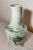 Vintage Handmade Studio Green White Brutalist Signed Art Pottery Vase Sculpture For Sale - Image 12 of 13