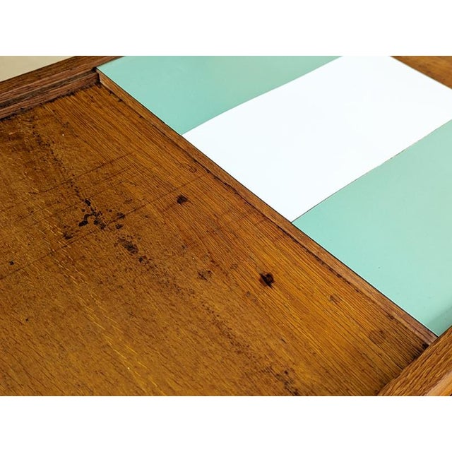 Mid-Century Modern Teakwood & Plastic Laminate Coffee Table, 1950s For Sale - Image 9 of 18