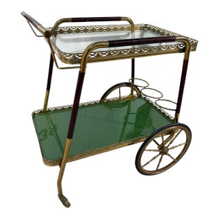 Italian Bar Cart, 1950s For Sale