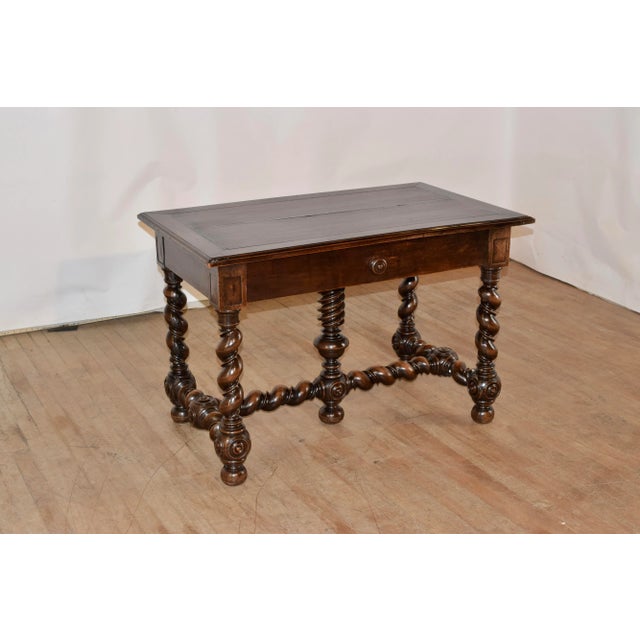 18th Century French Walnut Library Table For Sale In Greensboro - Image 6 of 13