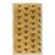 Galerie Shabab Collection Mid-20th Century Handmade Turkish Art Deco Throw Rug in Gold and Silver-Grey For Sale