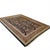 Turkish Vintage Turkish Rug 9x12 – Intricate Floral Design in Navy, Green, Ivory & Red For Sale - Image 3 of 6