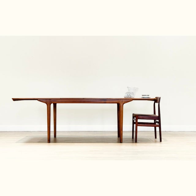 Mid-Century Modern Double Extending Dining Table from McIntosh, 1960s For Sale - Image 17 of 17