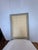 French Provincial Oly Studio Grey Painted & Raffia Side Chair For Sale - Image 3 of 9