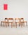 1950s Mid-Century Danish Model 75 Dining Chairs in Teak by Niels Møller for J.L. Møllers, 1950s, Set of 4 For Sale - Image 5 of 17