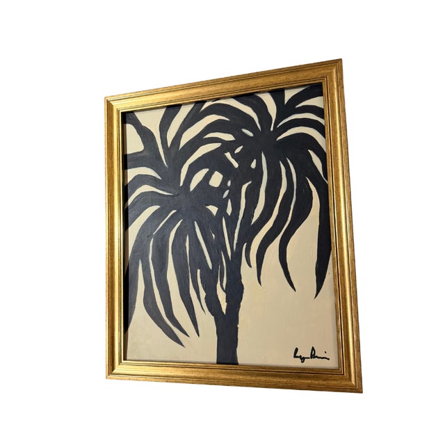 Contemporary Contemporary Palm Tree Painting by Bryan Boomershine Framed For Sale - Image 3 of 13