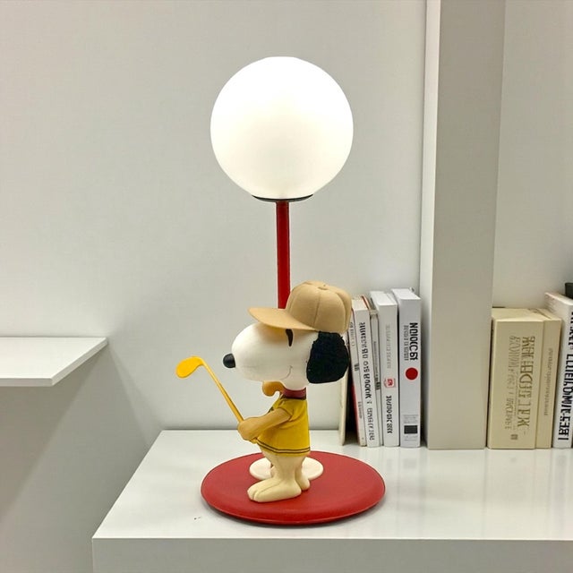 Italian Snoopy Table Lamp from Nliz, 1980s For Sale - Image 6 of 17