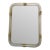 Scenographic Italian “Torciglione-Torchon” Murano Glass Wall Mirror For Sale