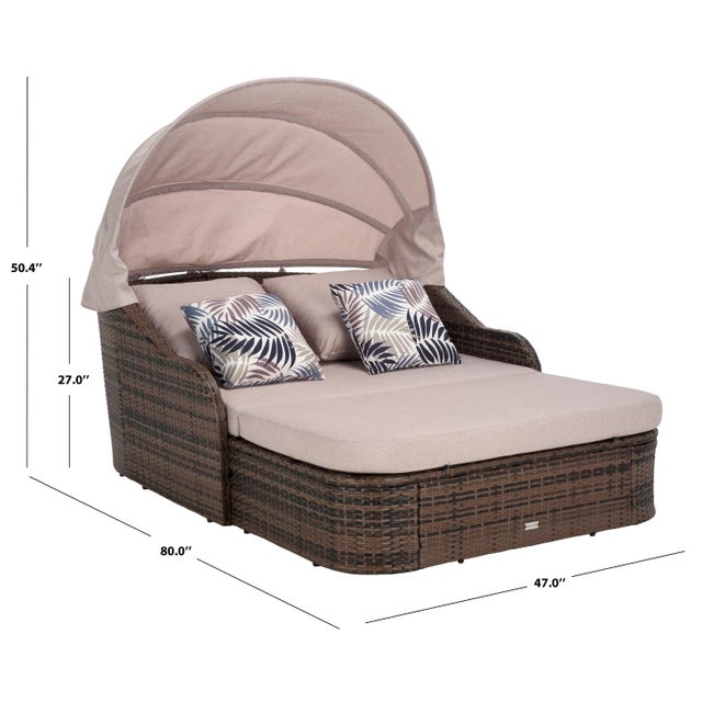 2020s Baloo Daybed, Grey Brown/Light Grey For Sale - Image 5 of 12