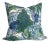 Pagoda Blue Pillow Cover, 22x22 Pillow For Sale