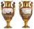 Antique Empire Vases, Set of 2 For Sale