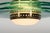 Fontana Arte Brass and Glass 2079 Ceiling Lamp by Max Ingrand for Fontana Arte, Italy, 1960s For Sale - Image 4 of 17