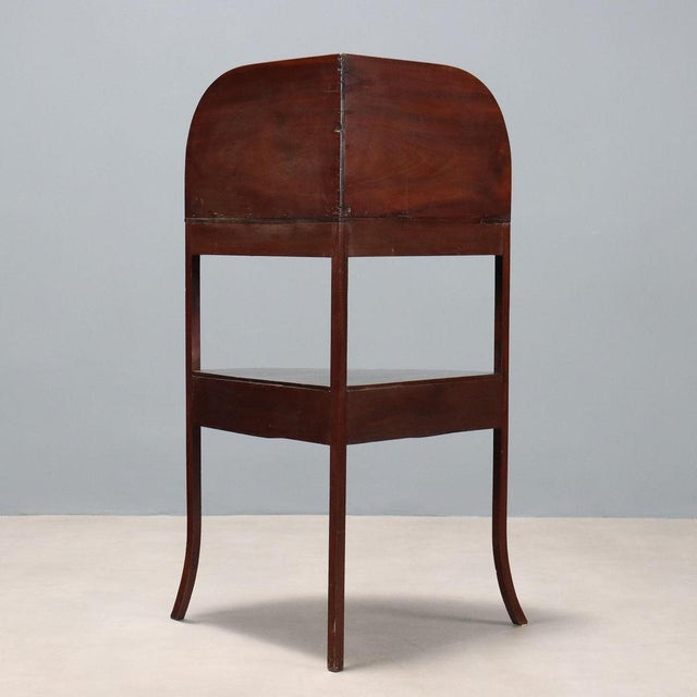 Wood Small Regency Style Corner Ètagére, 1900s For Sale - Image 7 of 8