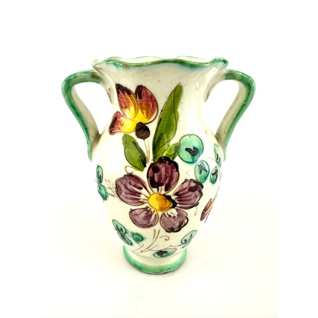 1960's Mid Century Vintage Italian Vase For Sale In Little Rock - Image 6 of 8