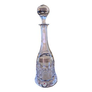 Moser Carafe with Stopper, 1940s For Sale