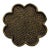 Baker Large Knob Antique Brass For Sale