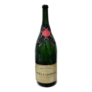 Moët & Chandon Champagne Display Bottle Oversize Sample or Dummy Bottle For Sale