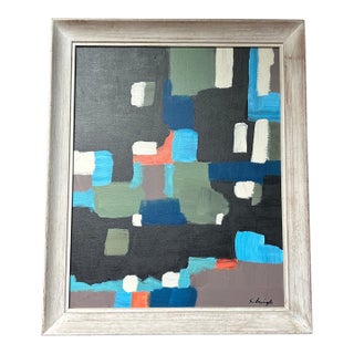 Contemporary Original Abstract Painting by Stephen Heigh “In Equal Measure” For Sale