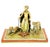Orientalist Polychrome Bronze Pharaoh Sculpture with Lionesses For Sale - Image 3 of 13