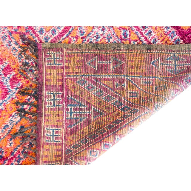 Vintage Moroccan Rug For Sale - Image 4 of 15