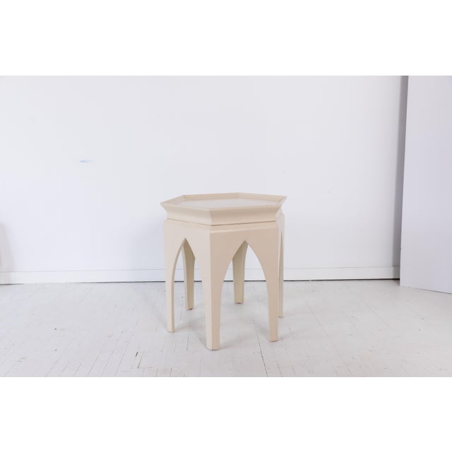 Boho Chic Moroccan-Style Baker Furniture Side Table For Sale - Image 3 of 9