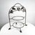 Vintage Farmhouse Two-Tiered Metal Grape Serving Stand For Sale In San Diego - Image 6 of 8