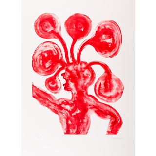 Barthélémy Toguo, Pump Up Mind, 2017, Lithograph For Sale