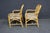MCM Style Fan Back Bamboo & Rattan Armchairs – Set of 4 For Sale - Image 15 of 18