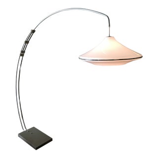 Vintage Nova Arc Lamp Saucer Shape Circa 1958 For Sale
