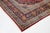 Vintage Red Kashan Persian Wool Rug Featuring a Medallion Design For Sale - Image 9 of 10