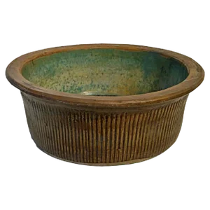 Tall Ceramic Bowl From Indonesia, Mid-20th Century