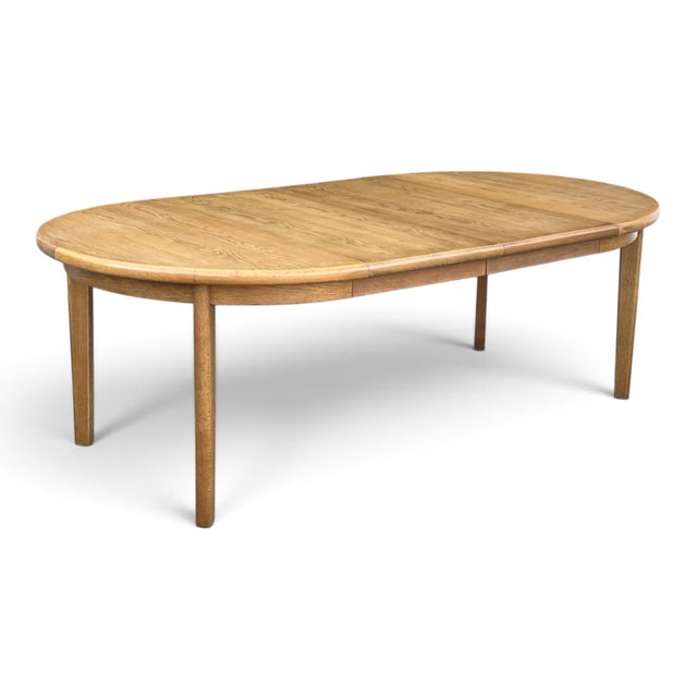 A striking combination of Scandinavian simplicity and adaptable design, this vintage Soro Stole dining table, made in...