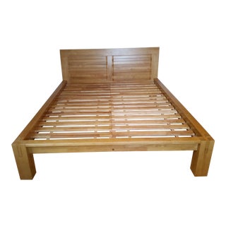 Japanese Queen Platform Bedframe For Sale