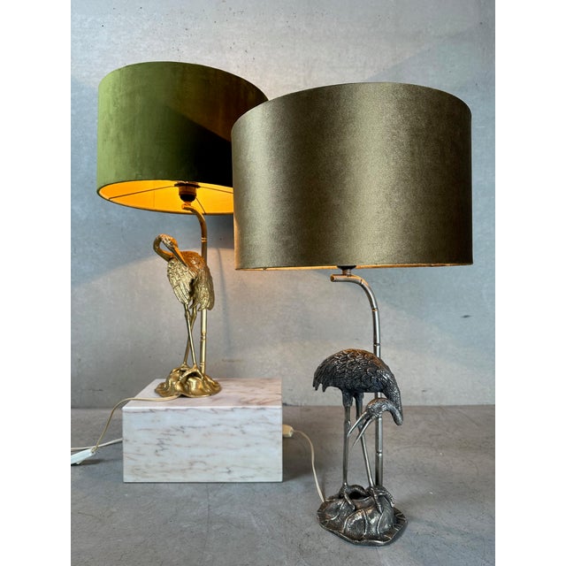 Vintage Héron Table Lamp from Valenti Luce For Sale - Image 12 of 13
