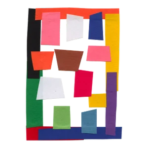 Outsider Art “Squares and Rectangles” Giclee Print