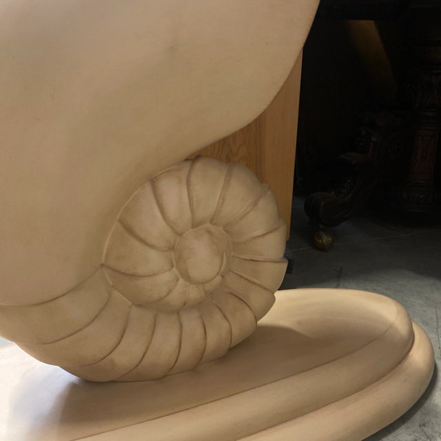 1970s Vintage Nautilus Console Table Base For Sale In Atlanta - Image 6 of 10