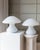 Mushroom Table Lamps with Silver Details, 1970s, Set of 2 For Sale - Image 11 of 11