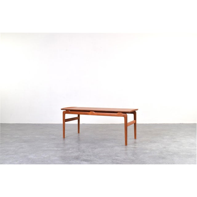 This mid-century coffee table was designed by Peter Hvidt and Orla Mølgaard-Nielsen and produced by France & Søn during...