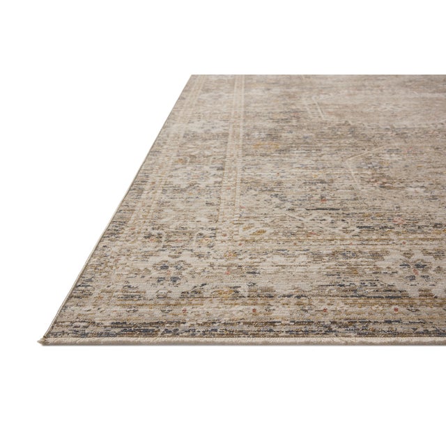 Traditional Chris Loves Julia x Loloi Ida Taupe / Multi 2'-3" x 3'-10" Accent Rug For Sale - Image 3 of 6