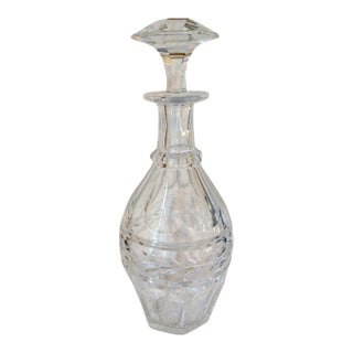 Vintage Baccarat Crystal Decanter, Jonzac Pattern For Sale