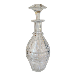 Vintage Baccarat Crystal Decanter, Jonzac Pattern