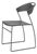 Postmodern Juliette Stacking Chair by Hannes Wettstein for Cerruti Baleri, Italy, 1980s For Sale