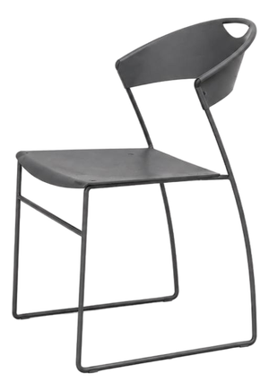Postmodern Juliette Stacking Chair by Hannes Wettstein for Cerruti Baleri, Italy, 1980s