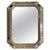 20th Century Italian Neoclassical Églomisé Mirror in White and Gold For Sale - Image 15 of 18