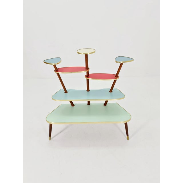 Vintage German Plant Stand, 1950s For Sale - Image 4 of 11
