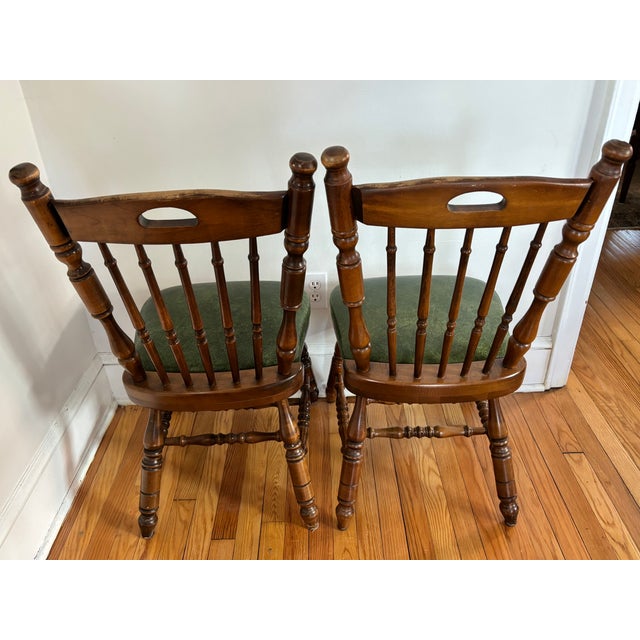 Mid 20th Century Virginia House Chair Pair For Sale - Image 12 of 14