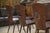 Baumann Gentiane Model Chairs by Henri Julien, 1960s, Set of 8, in Very Good conditions. Designed 1960 to 1969