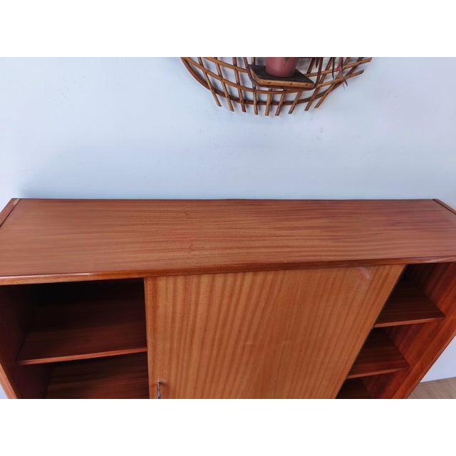 Mid-Century Modern Minimalist Bookcase, 1970 For Sale - Image 12 of 18