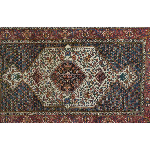 Textile Vintage Bakhtiari Rug 4'9'' X 7'9'' For Sale - Image 7 of 12
