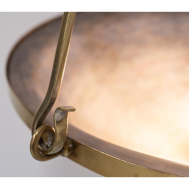 Art Deco Lunéville Pat De Verre Ceiling Light by Muller Frères, 1925 For Sale - Image 6 of 17